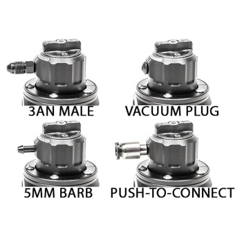 DMR (direct mount fuel pressure regulator) -08 AN / Dash 8 ORB - green | 20-1623-01