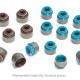Valve Seals Set (12 pcs) Polyacryl Inlet 5mm for BMW B48 / B58 / N53 / N54 / N55
