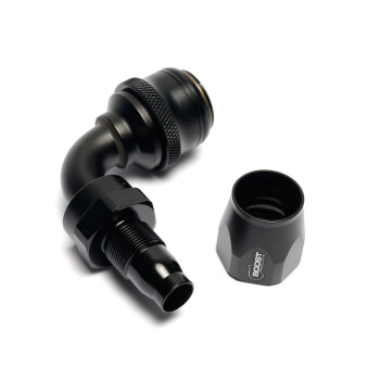 Quick Click Female Hose End Dash 4 / -04 AN - 90° -...