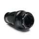 Quick Click Female PTFE Hose End Dash 10 / -10 AN - straight - matte black