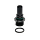 Quick Click Male Fitting Dash 8 / -08 AN to ORB Dash 8 / -08 AN Male - matte black