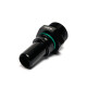 Quick Click Male Fitting Dash 8 / -08 AN to ORB Dash 8 / -08 AN Male - matte black