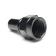 Quick Click Male Fitting Dash 10 / -10 AN to Dash 10 / -10 AN Female - matte black