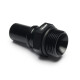 Quick Click Male Fitting Dash 10 / -10 AN to M18x1.5mm Male - matte black