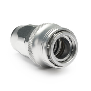 Quick Click Female Hose End -AN - straight