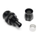 Quick Click Female PTFE Hose End -AN - straight