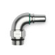 High Flow Quick Click Male Adapter -AN to ORB -AN - 90°