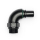High Flow Quick Click Male Adapter -AN to ORB -AN - 90°