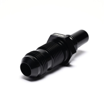 Quick Click Male Adapter -AN to Bulkhead -AN Male