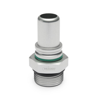 Quick Click Male Adapter -AN to Metric Male