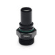 Quick Click Male Adapter -AN to Metric Male