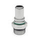Quick Click Male Adapter -AN to Metric Male