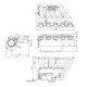 SPA Turbo Intake Manifold VW/Audi 07K 2.5 FSI Cast Aluminum