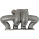 SPA Turbo Manifold Honda Civic 8th Gen (K20) T3 Twinscroll Bottom Mount ext. WG