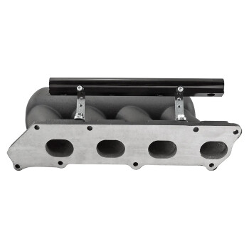 SPA Turbo Intake Manifold Honda Civic 8th Gen (K20) Cast Aluminum / 4 Injectors / black