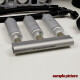 TurboZentrum fuel log 4-port collector kit for 2x BOSCH 200 (replaced 044) fuel pumps