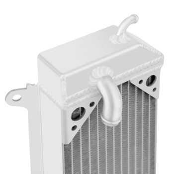 Braced Aluminium Dirt Bike Radiator Mishimoto Kawasaki KX250F / 10-14 / Left | MMDB-KX250F-10LX