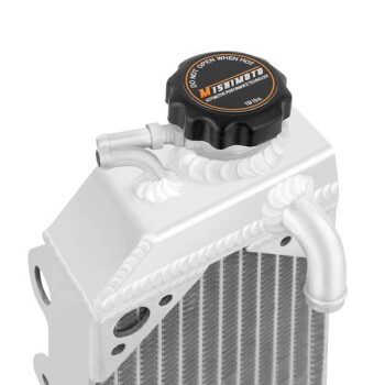 Braced Aluminium Dirt Bike Radiator Mishimoto Kawasaki KX250F / 10-14 / Right | MMDB-KX250F-10RX