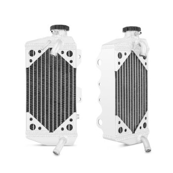 Braced Aluminium Dirt Bike Radiator Mishimoto Kawasaki...