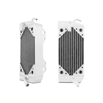 Braced Aluminium Dirt Bike Radiator Mishimoto Honda...