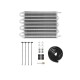 Transmission Fluid Cooler Mishimoto / Universal / 305x260x19mm | MMTC-TF-1212