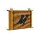 Universal 25-Row Oil Cooler, Gold | MMOC-25G
