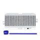 Top-Mount Intercooler Kit Mishimoto Subaru WRX STI / 08-14 / Silver Intercooler / Blue Hoses | MMTMIC-STI-08SLBL