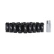 Lug Nuts Locking Mishimoto / M12 x 1.5 / Black | MMLG-15-20LBK