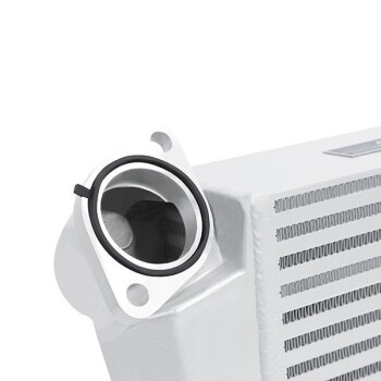Top-Mount Intercooler Kit Mishimoto Subaru WRX / 08-14 / Silver Intercooler / Blue Silicone | MMTMIC-WRX-08SLBL