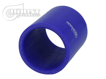 Silicone Coupler 28mm, 75mm Length, Blue
