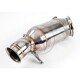 Downpipe BMW F-Series 35i from 7 / 2013 with cat / BMW 1 series F20 - RACING ONLY