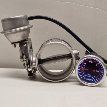 Universal 76mm Exhaust Cutout Valve Vacuum Controlled - CLOSING