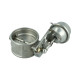 Universal 64mm Exhaust Cutout Valve Vacuum Controlled - CLOSING