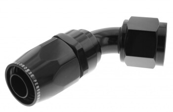 -04 AN / Dash 4 Swivel hose end 60° / black | RHP
