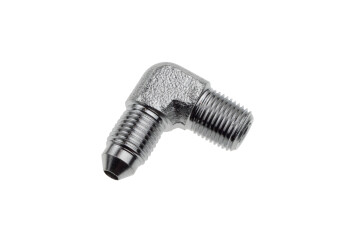 stainless -03 flare to 1/8" pipe 90 deg | RHP