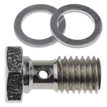 10mmx1.5 banjo bolts - silver | RHP