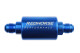-08 inlet -08 outlet AN high flow fuel filter - blue | RHP