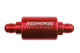 -08 inlet -08 outlet AN high flow fuel filter - red | RHP
