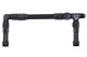 -08X 7/8-20 Dual Inlet to fit Holley-4150 (center to center 9.3") - Black | RHP