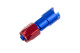 -06 to 3/8" SAE quick disconnect female straight - Red / blue | RHP