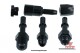 -08 to 3/8" SAE quick disconnect female straight - black | RHP