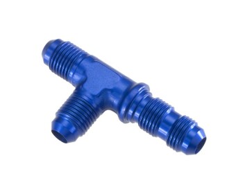 -04 male AN / JIC bulkhead adapter on the run - blue | RHP