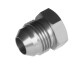 -08 AN / JIC aluminum flare plug - clear | RHP