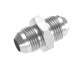 -08 male to male 3/4" x 16 AN / JIC flare union - clear | RHP
