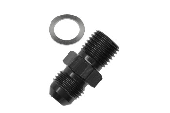 -08 male AN / JIC flare to M18x1.5 inverted adapter -...