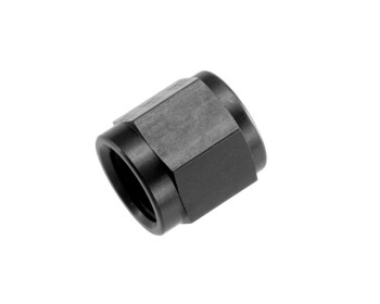 -06 AN / JIC aluminum tube nut 9 / 16" x 18 - black...