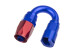 -08 to 3/8" SAE quick disconnect female 180deg - Red / blue | RHP