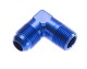 -03 90° male adapter to -02 (1/8") NPT male - blue | RHP