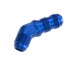 -04 male AN / JIC bulkhead adapters 45° - blue | RHP