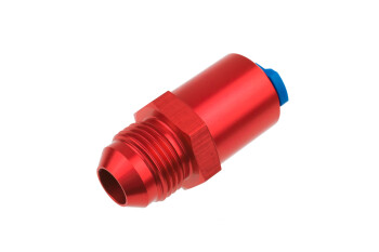 -6AN Male to 3/8" Clip Rail - red | RHP